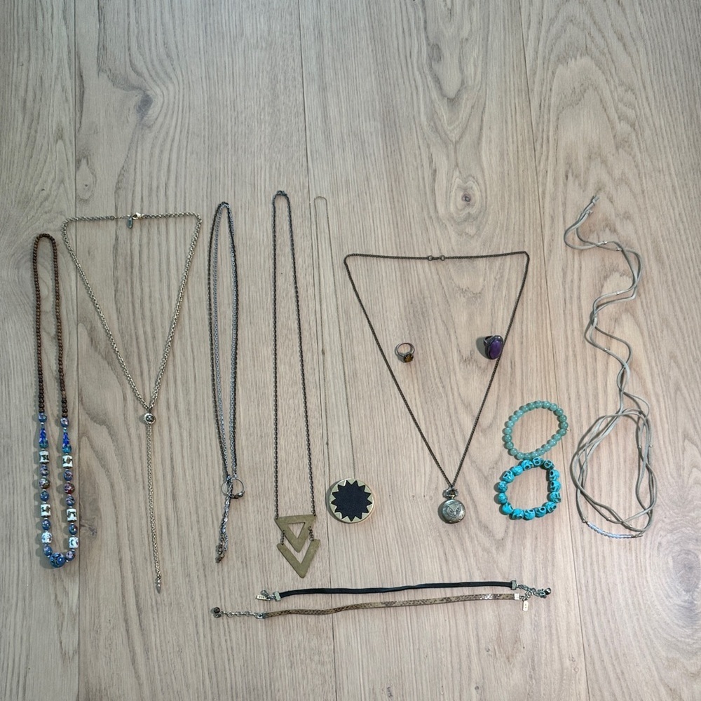 Costume Jewelry Set- necklaces - bracelets - rings - chokers